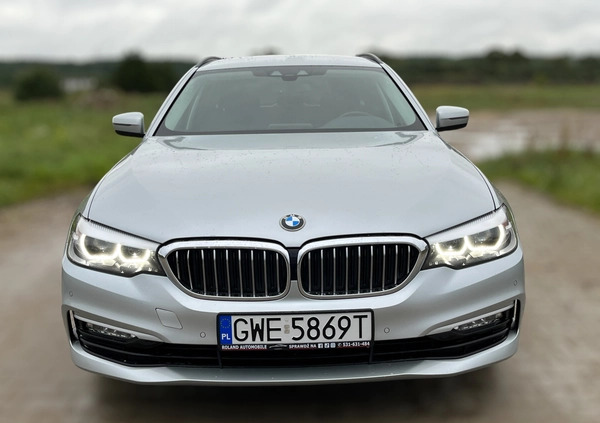 BMW Seria 5 cena 79900 przebieg: 249000, rok produkcji 2018 z Nowa Sól małe 379